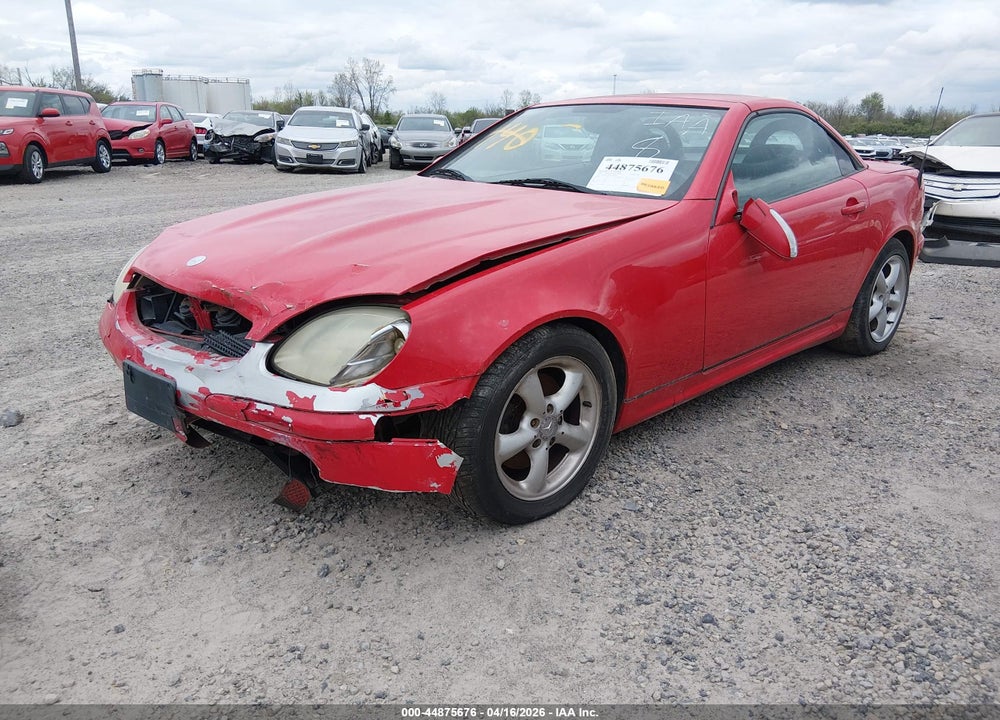 2002 MERCEDES-BENZ SLK 320 VIN: WDBKK65F32F260149