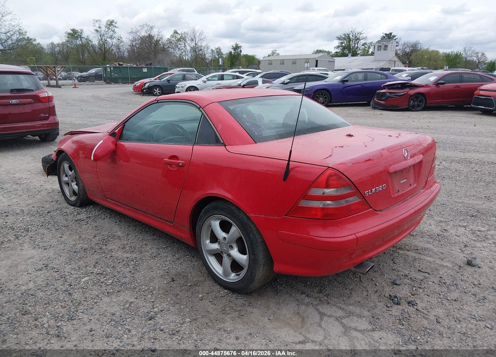 2002 MERCEDES-BENZ SLK 320 VIN: WDBKK65F32F260149