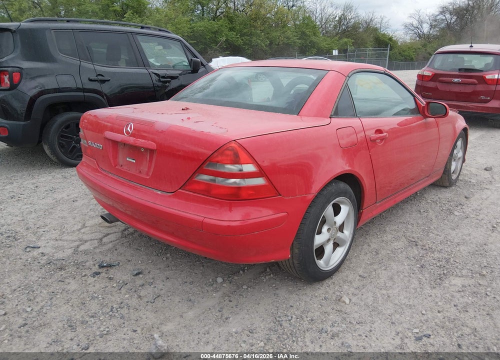 2002 MERCEDES-BENZ SLK 320 VIN: WDBKK65F32F260149