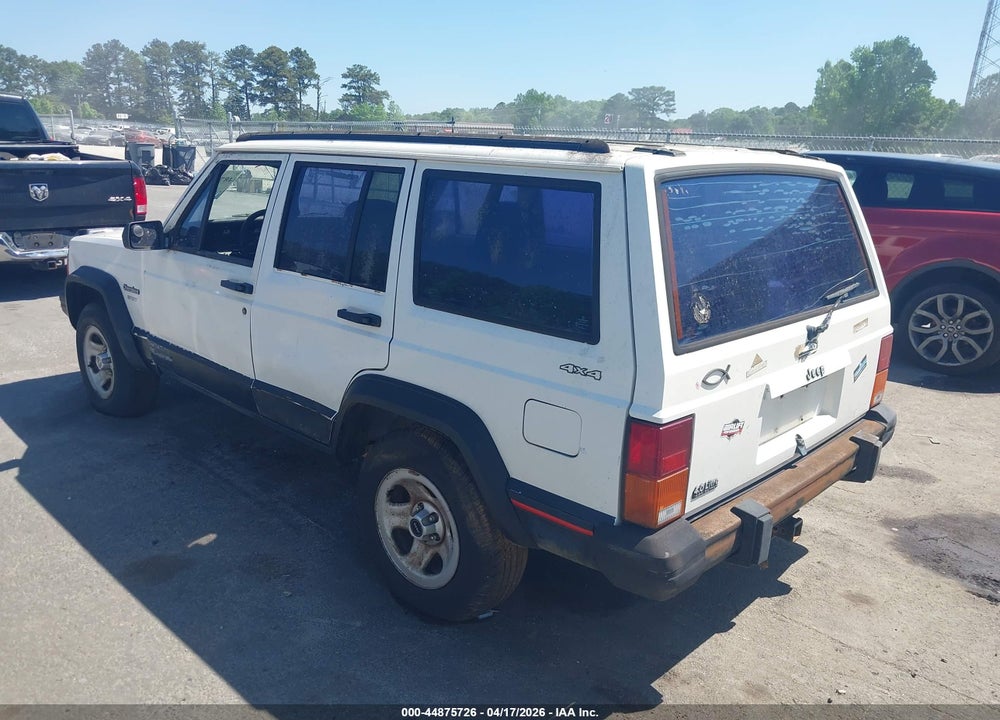 1996 JEEP CHEROKEE SPORT/CLASSIC VIN: 1J4FJ68S6TL216058