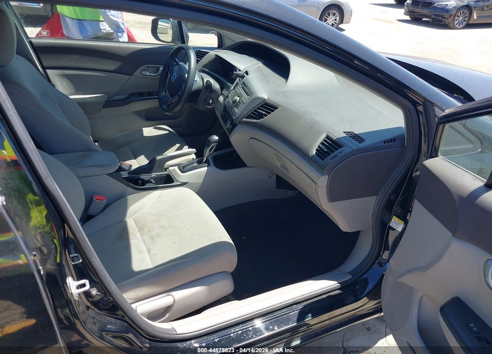 2012 HONDA CIVIC LX VIN: 19XFB2F58CE384592