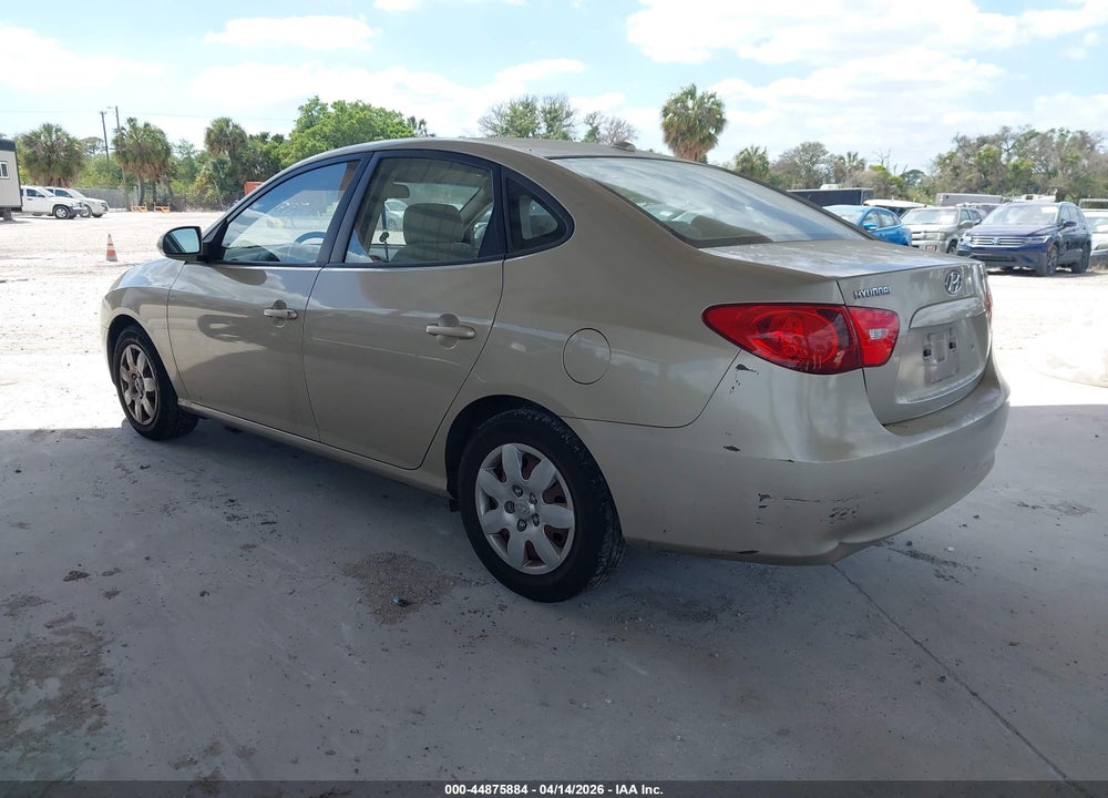 2008 HYUNDAI ELANTRA GLS/SE VIN: KMHDU46D98U467652