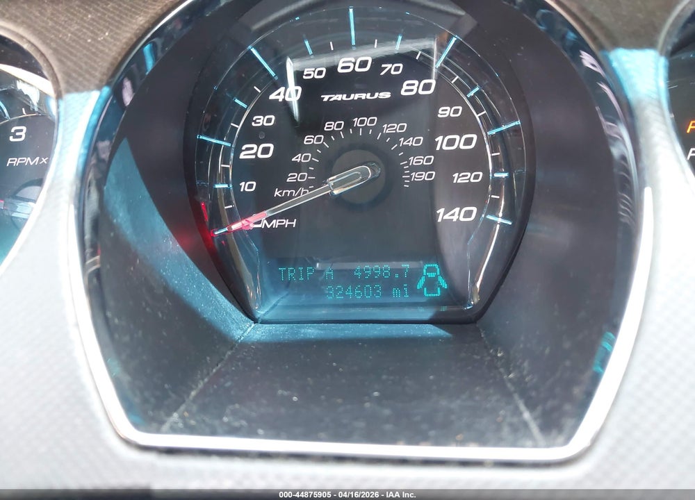 2012 FORD TAURUS SE VIN: 1FAHP2DW7CG109761