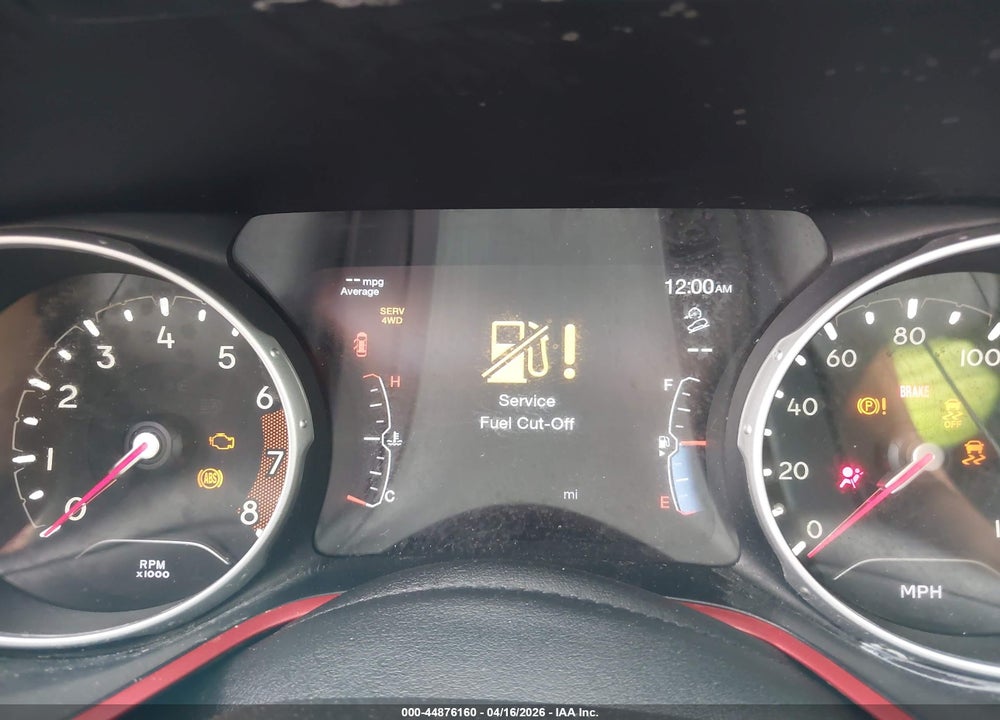 2017 JEEP NEW COMPASS TRAILHAWK 4X4 VIN: 3C4NJDDB2HT646628