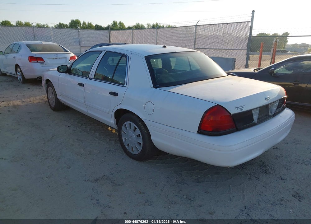 2011 FORD CROWN VICTORIA POLICE INTERCEPTOR VIN: 2FABP7BV2BX120575