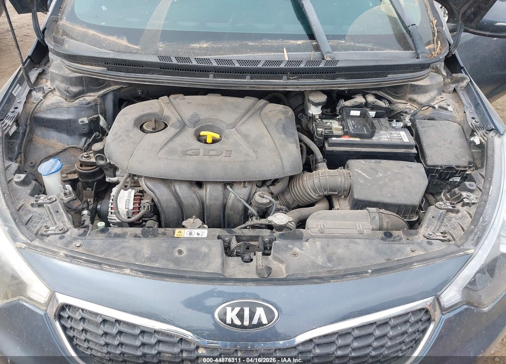 2015 KIA FORTE EX VIN: KNAFX5A83F5296664