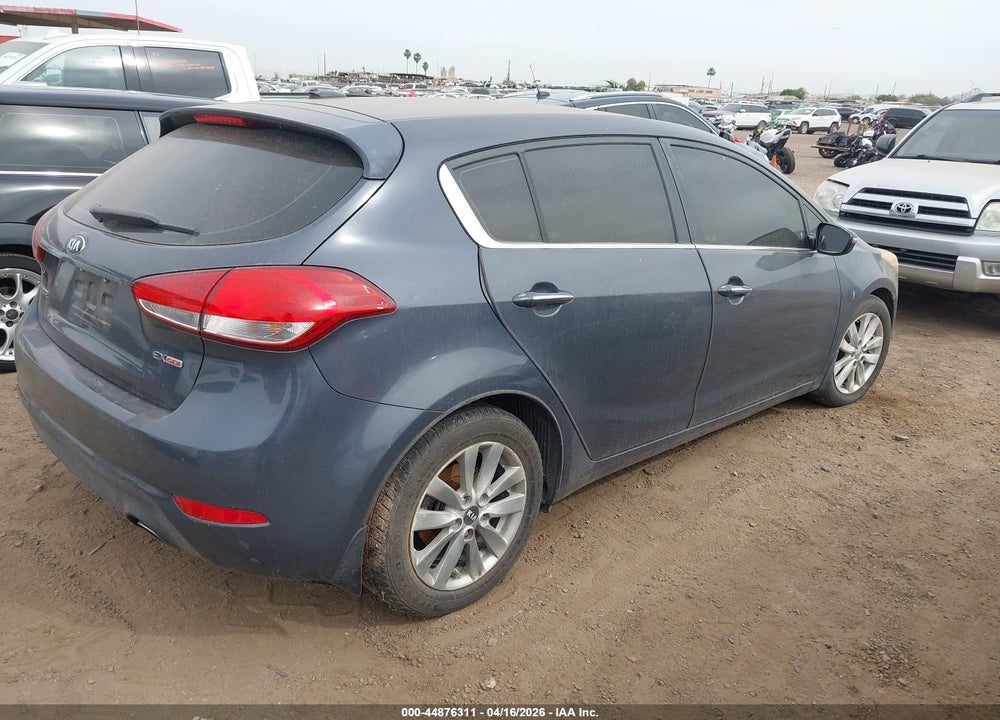 2015 KIA FORTE EX VIN: KNAFX5A83F5296664