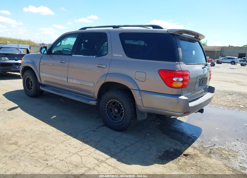 2002 TOYOTA SEQUOIA LIMITED V8 VIN: 5TDBT48AX2S075440