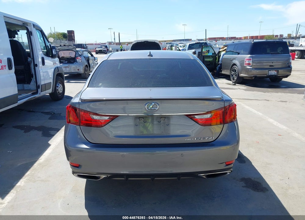 2013 LEXUS GS 350 VIN: JTHCE1BL1D5004786