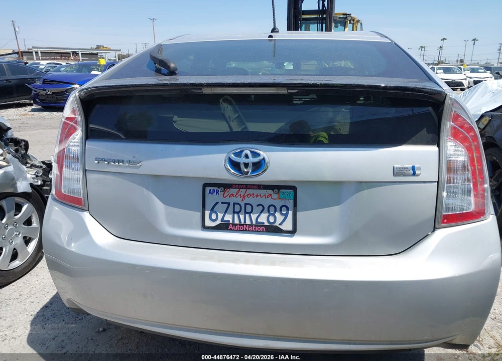 2013 TOYOTA PRIUS TWO VIN: JTDKN3DUXD1634067