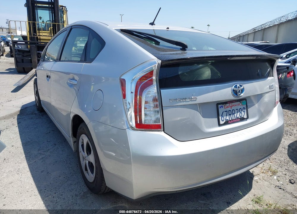 2013 TOYOTA PRIUS TWO VIN: JTDKN3DUXD1634067