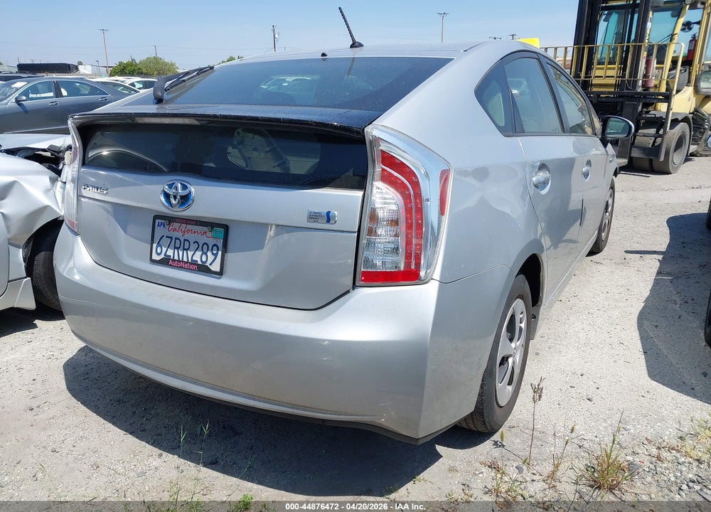 2013 TOYOTA PRIUS TWO VIN: JTDKN3DUXD1634067