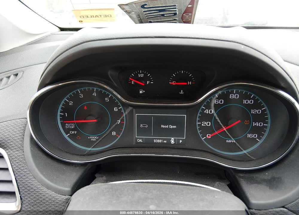 2017 CHEVROLET CRUZE LT AUTO VIN: 3G1BE6SM3HS573839