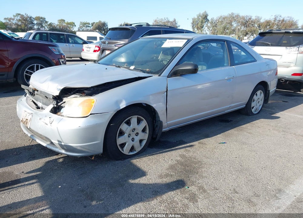 2002 HONDA CIVIC EX VIN: 1HGEM22932L055238
