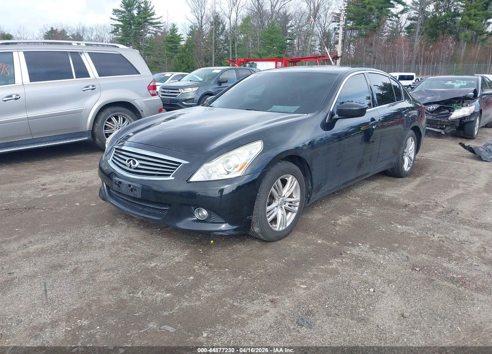 2010 INFINITI G37X VIN: JN1CV6AR2AM454228