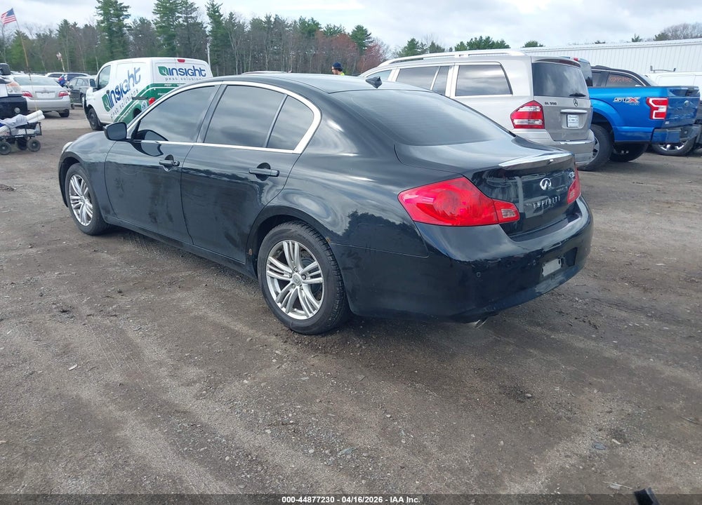2010 INFINITI G37X VIN: JN1CV6AR2AM454228