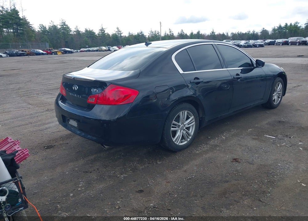 2010 INFINITI G37X VIN: JN1CV6AR2AM454228