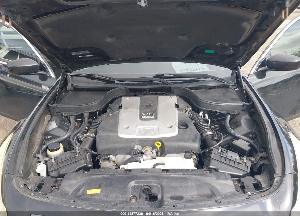 2010 INFINITI G37X VIN: JN1CV6AR2AM454228