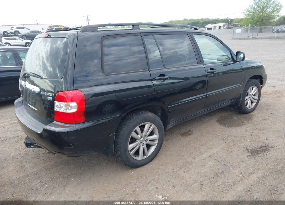 2006 TOYOTA HIGHLANDER HYBRID V6 VIN: JTEEW21A360014759
