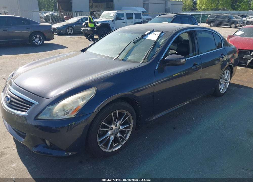 2011 INFINITI G37X VIN: JN1CV6AR9BM350918