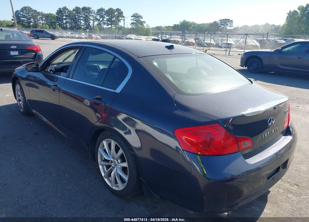 2011 INFINITI G37X VIN: JN1CV6AR9BM350918
