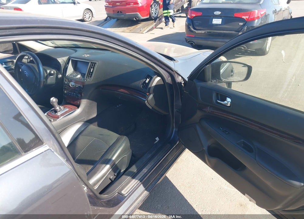 2011 INFINITI G37X VIN: JN1CV6AR9BM350918