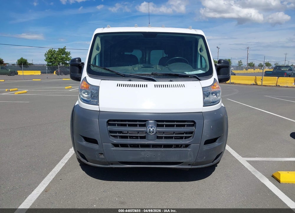 2018 RAM PROMASTER 1500 LOW ROOF 136 WB VIN: 3C6TRVAG3JE147330