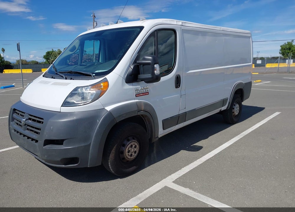 2018 RAM PROMASTER 1500 LOW ROOF 136 WB VIN: 3C6TRVAG3JE147330