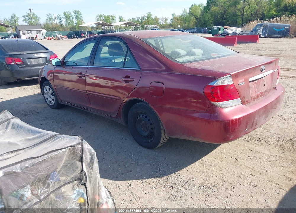2006 TOYOTA CAMRY LE VIN: 4T1BE30K36U162960