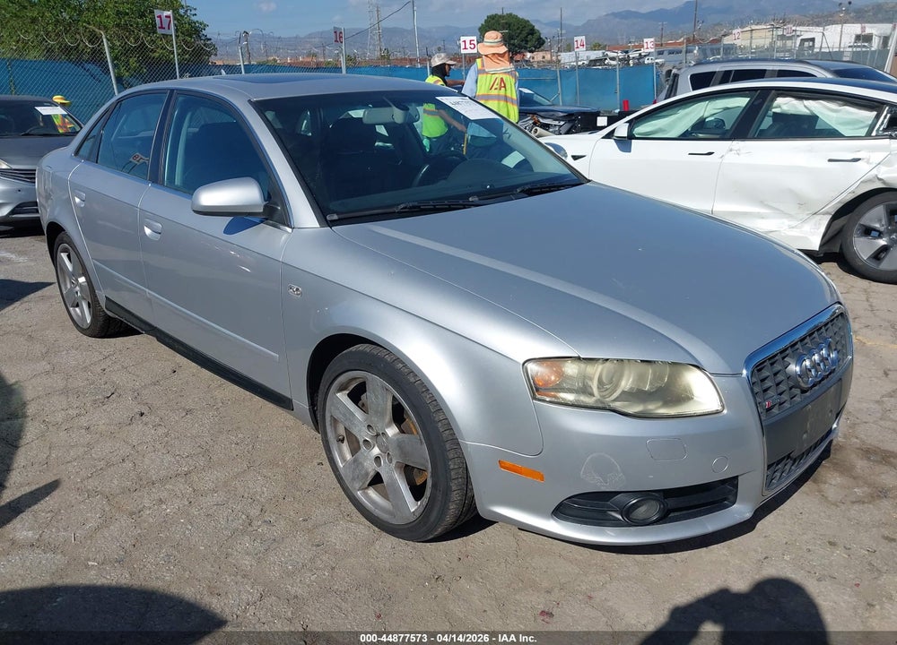 2008 AUDI A4 3.2 VIN: WAUDH78E08A168663