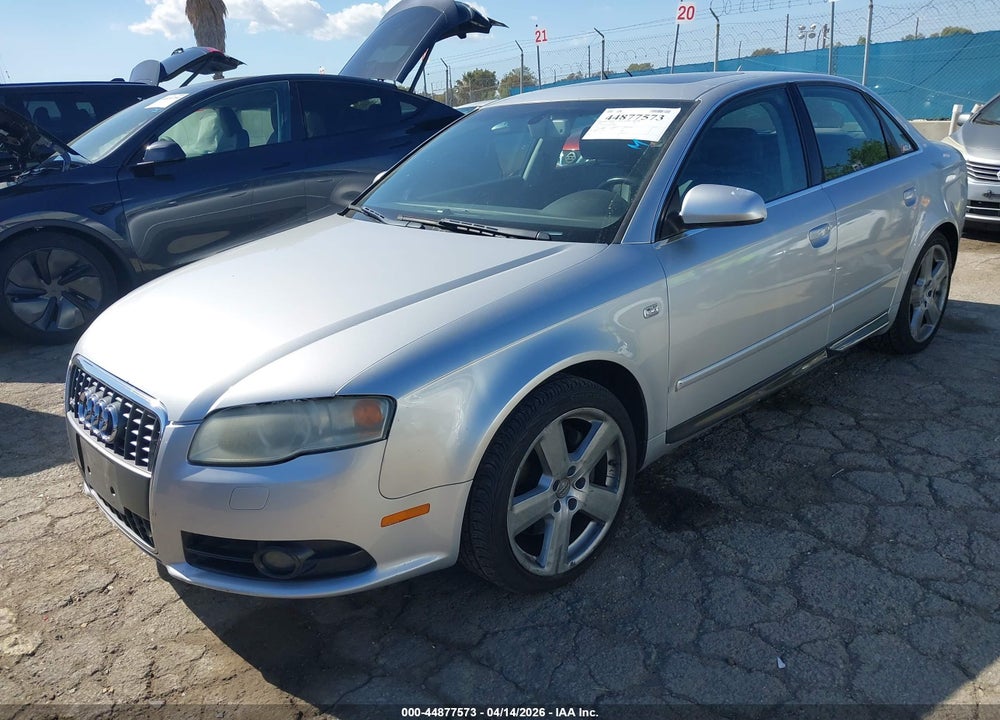 2008 AUDI A4 3.2 VIN: WAUDH78E08A168663