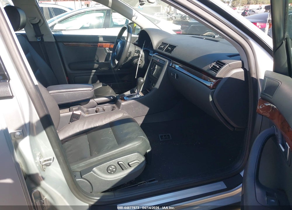 2008 AUDI A4 3.2 VIN: WAUDH78E08A168663