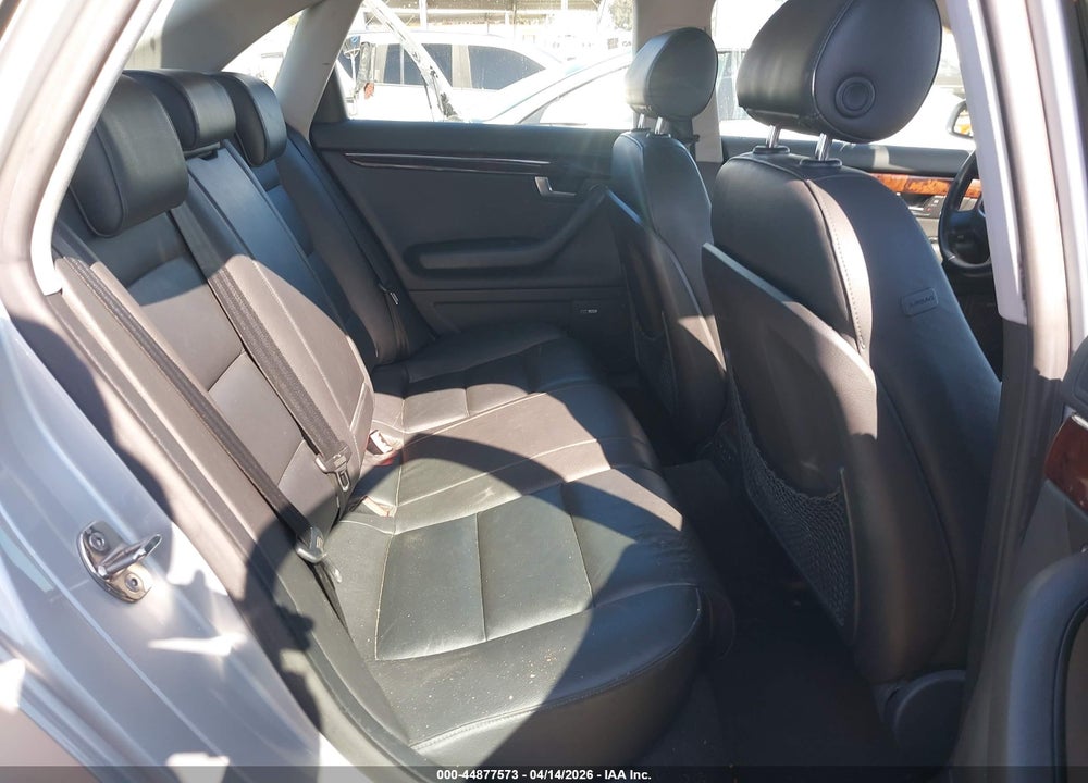 2008 AUDI A4 3.2 VIN: WAUDH78E08A168663