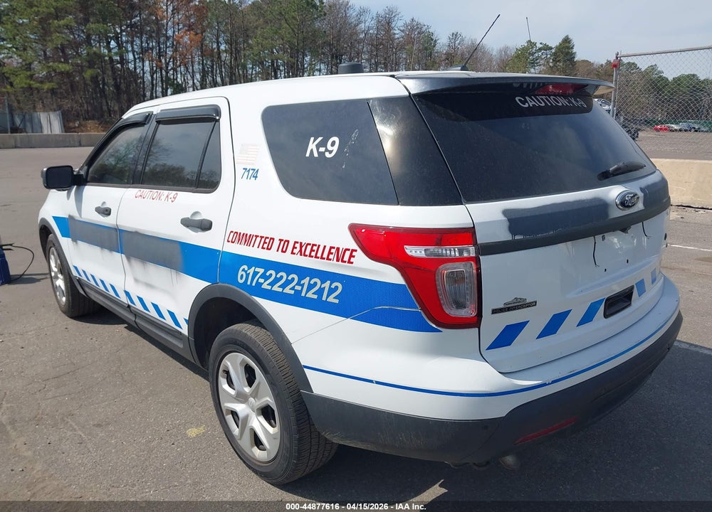 2014 FORD UTILITY POLICE INTERCEPTOR VIN: 1FM5K8ARXEGB02461