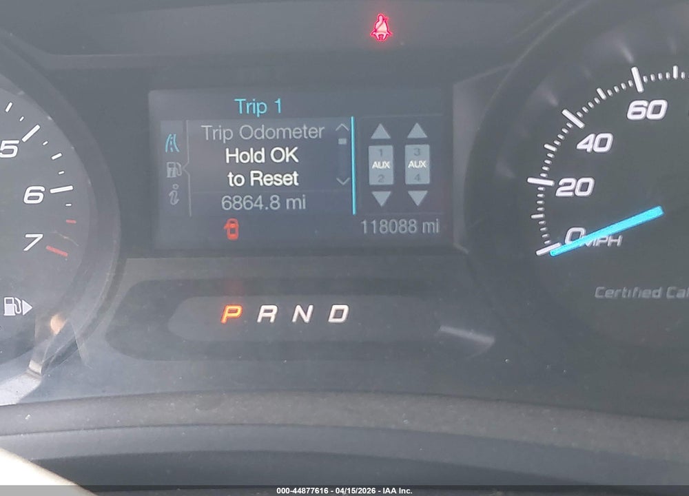 2014 FORD UTILITY POLICE INTERCEPTOR VIN: 1FM5K8ARXEGB02461