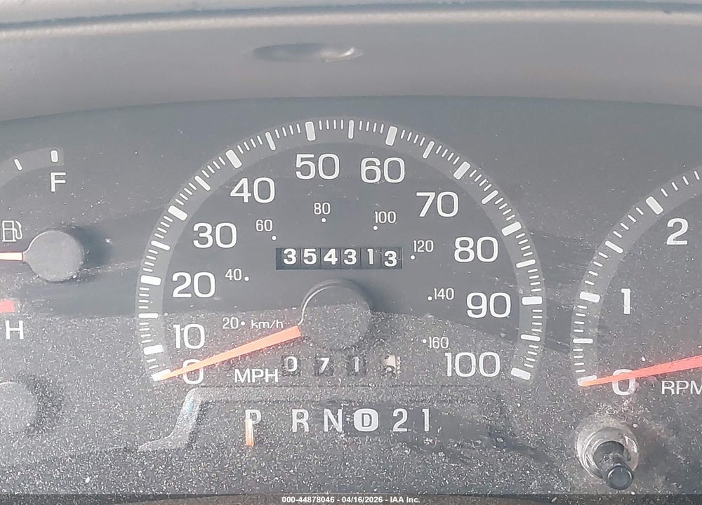1998 FORD F-150 STANDARD/XL/XLT VIN: 1FTZX1727WKC09281