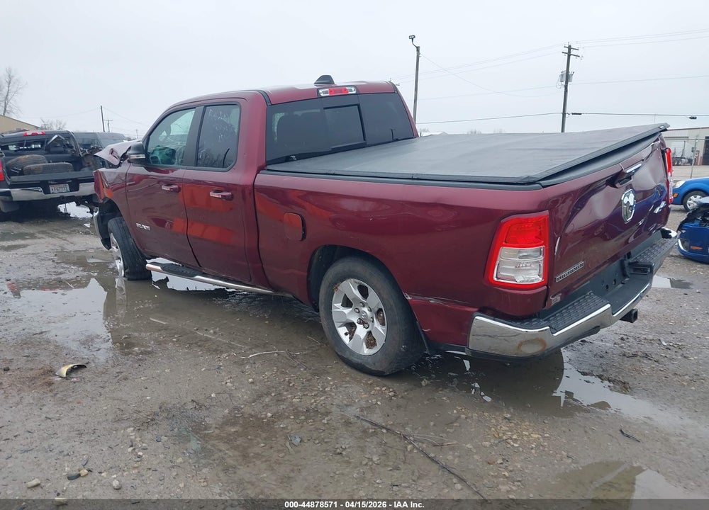 2020 RAM 1500 BIG HORN  4X4 6'4 BOX VIN: 1C6RRFBGXLN327188