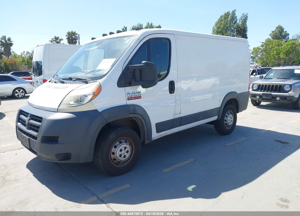 2017 RAM PROMASTER 1500 LOW ROOF 118 WB VIN: 3C6TRVNG0HE510591