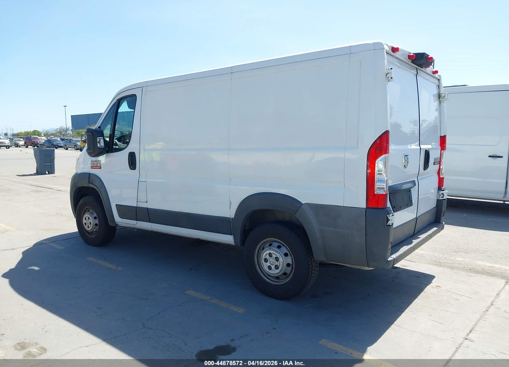 2017 RAM PROMASTER 1500 LOW ROOF 118 WB VIN: 3C6TRVNG0HE510591