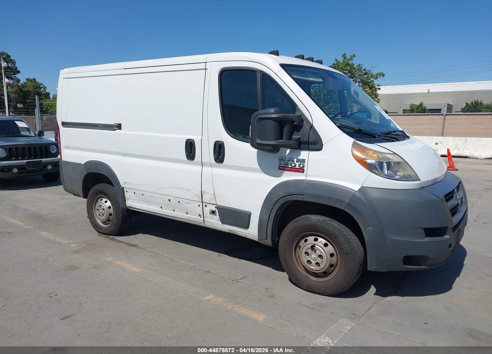 2017 RAM PROMASTER 1500 LOW ROOF 118 WB VIN: 3C6TRVNG0HE510591