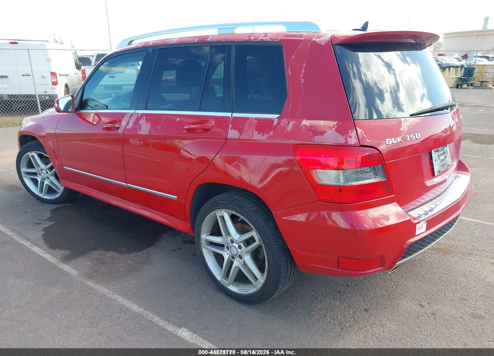 2012 MERCEDES-BENZ GLK 350 4MATIC VIN: WDCGG8HB0CF903999