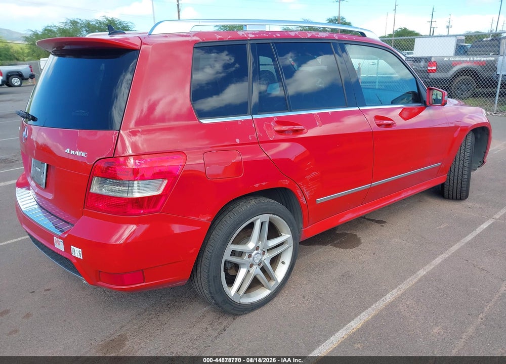 2012 MERCEDES-BENZ GLK 350 4MATIC VIN: WDCGG8HB0CF903999