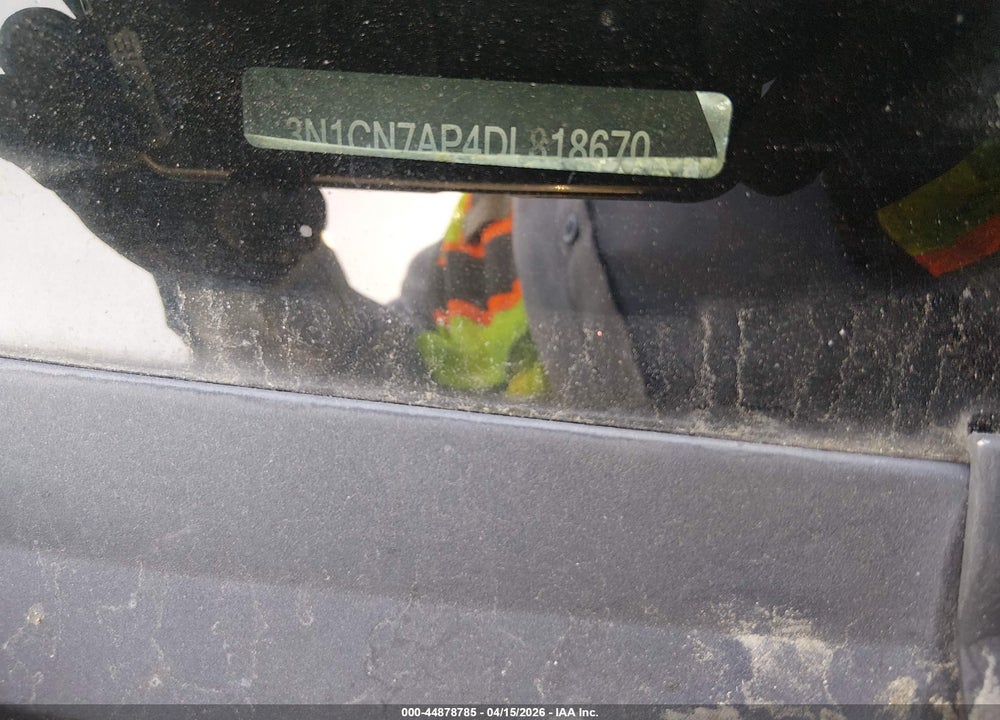 2013 NISSAN VERSA 1.6 S+ VIN: 3N1CN7AP4DL818670