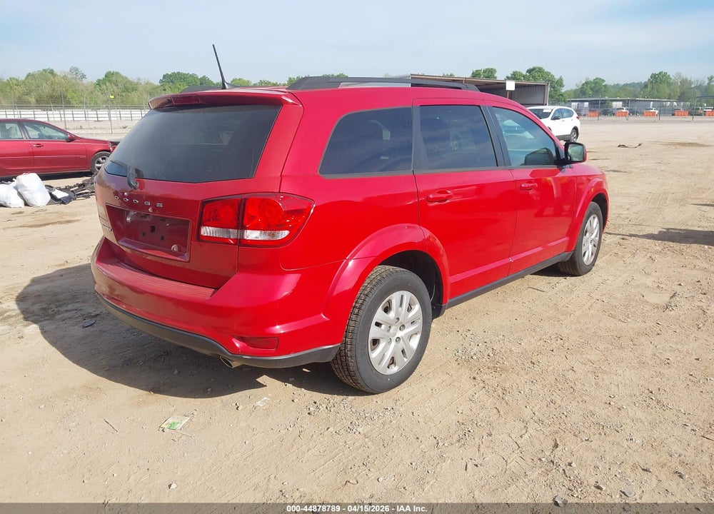 2018 DODGE JOURNEY SXT VIN: 3C4PDCBG3JT528067