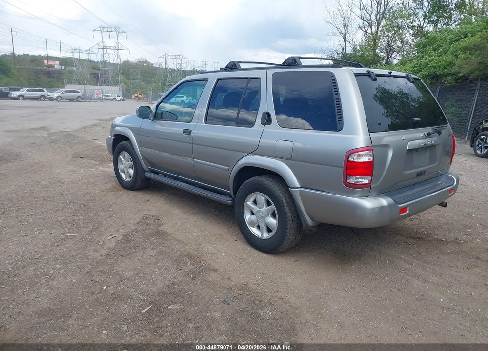 2001 NISSAN PATHFINDER LE VIN: JN8DR07Y71W514580