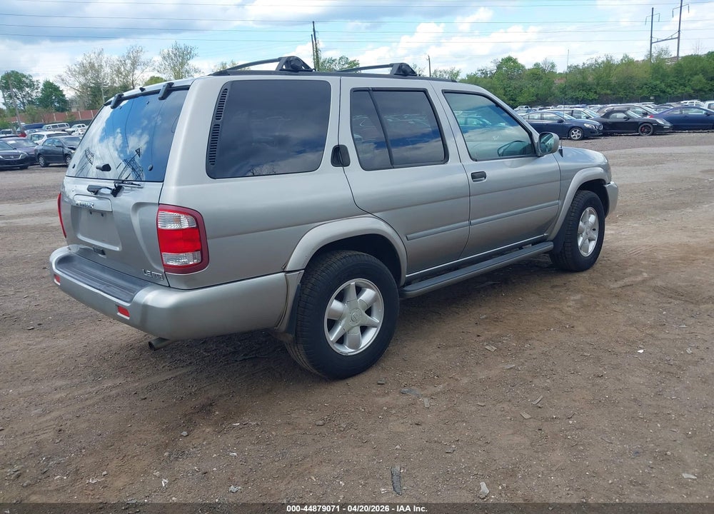 2001 NISSAN PATHFINDER LE VIN: JN8DR07Y71W514580