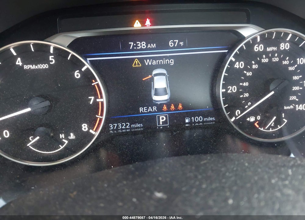 2025 NISSAN ALTIMA SV FWD VIN: 1N4BL4DV1SN307573