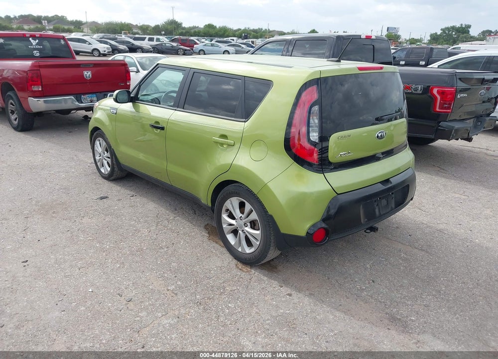 2016 KIA SOUL VIN: KNDJP3A51G7853360
