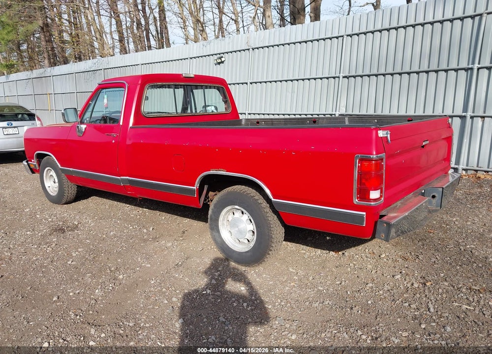 1989 DODGE D-SERIES D150 VIN: 1B7HE16Y8KS175482