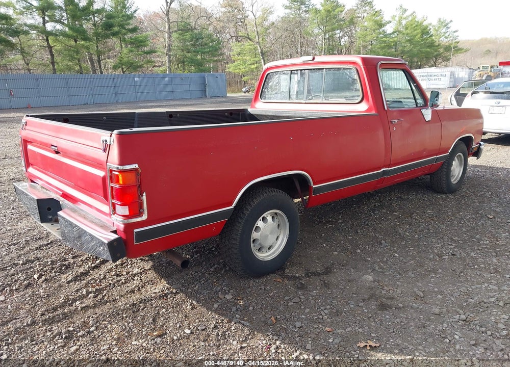 1989 DODGE D-SERIES D150 VIN: 1B7HE16Y8KS175482